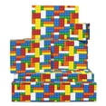 thumbnail image 1 of [ Papel de Regalo CENTRAL 23 Bloques de Construcción 6 Hojas 69x48 cm ], 1 of 7