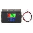 thumbnail image 2 of Monitor De Batería Digital LED, Medidor De Voltaje Con Retroiluminación Para Automóvil, RV, Motocicleta, Barco, Adecuado Para Batería De Litio Ternaria, Batería ácida,, 2 of 7