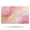 Pink and Gold Marble Pattern, variant on Blue and Gold Marble Pattern Non Slip Microfiber Bathroom Rugs, Soft Rubber Backing Bath Mats for Bathroom Floor Tub and Shower,24"x60"