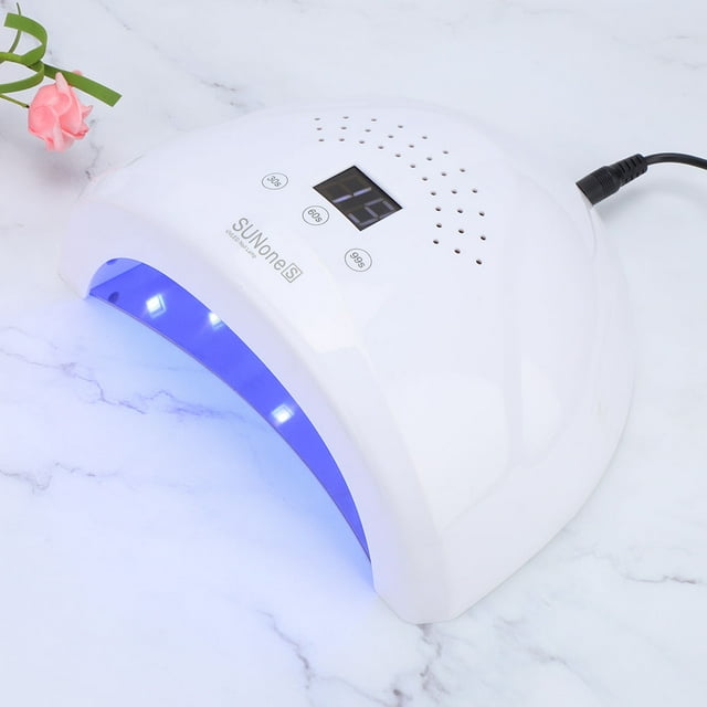 48W Intelligent LED UV Gel Lampe Machine de Durcissement Vernis à Ongles Sécheur Manucure Outil 100-240VEU Plug