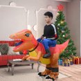 thumbnail image 3 of Disfraz de dinosaurio inflable Blow Up Fancy Dress Disfraces de cosplay inflables TFixol Traje, 3 of 7