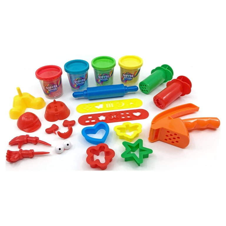 Cra-Z-Art Softee Dough Bucket Full of Fun, Multi-Color