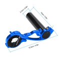 thumbnail image 1 of Soporte De Extensión Para Bicicleta, Extensor De Bicicleta, Accesorio Para Bicicleta De Aleación De Aluminio, Cámaras De 3 Colores Para Velocímetro Para Faro, Lámpara GPS ANGGREK Otros, 1 of 8
