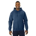 thumbnail image 1 of Jerzees Mens NuBlend Pull Over Hooded Sweatshirt, S, Vintage Heather Navy, 1 of 3