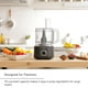 thumbnail image 4 of Procesador de alimentos Panasonic, picador eléctrico de verduras para preparación rápida de alimentos, 5 accesorios para triturar, batir, picar, picar, moler, amasar, triturar y rebanar, con capacidad, 4 of 5