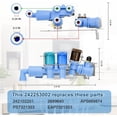 thumbnail image 4 of Aniceparthy 242253002 Refrigerator Water Inlet Valve Compatible with frigidaire electrolux kenmore crosley etc Refrigerators (Some Models) 242102201 2689640,AP5669874,PS7321353,EAP7321353, 4 of 8