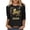 Black-Shirts, variant on Jsaierl 3/4 Length Sleeve Tops for Women Summer Round Neck Shirts Dressy Print Petite Blouses Classic Dressy Tunic Top S-5XL