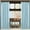 Blue, variant on Pro Space Outdoor Curtains Blackout UV Ray Protected Waterproof Curtain 1 panel