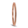thumbnail image 2 of SZUL Women's Thin 1MM Wedding Band in 14K Rose Gold, 2 of 4