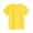 1-Yellow82, variant on Byoo Toddler Boy's Basic Solid Tee Short Sleeve Crewneck Casual Soft T-Shirt Breathable Kids Pullover Top
