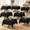 Black-52" x 52" (8 Pack), variant on 10 Pack Rectangle Tablecloths 90x156 Inch For 8ft Tables