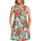 thumbnail image 1 of Easygdp Rose Flowers para Vestido Transpirable de Mujer, Vestido Suelto de Manga Corta con Pliegues y Bolsillos para el Verano, 1 of 7
