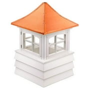 Good Directions 2148GV Vinyl Guilford Cupolas - 48 in. Square x 73 in. H