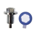 thumbnail image 4 of KarParts360 For Honda Passport 1994 1995 Oil Drain Plug | Steel Material | Silver | Gasket | Hex Head Drive | Fine Thread | 5240837, 4 of 5