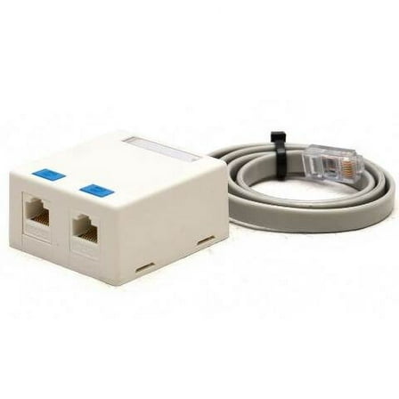 Dometic Boat Cable Breakout Box 222102500 | 2-PPIO to 1DSPLY White Plastic