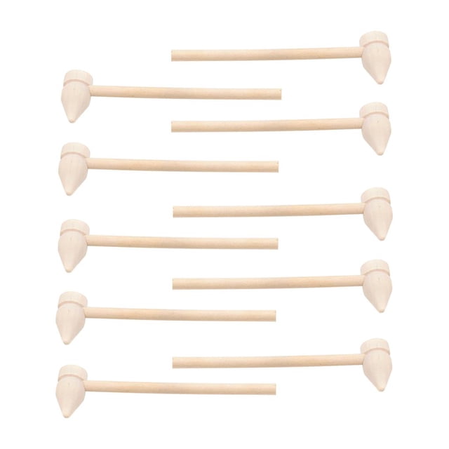 Martillos De Cangrejo De Madera Mazos De Langosta Para Romper El Hogar De Los Niños10 Uds. Guardurnaity FN002350-00