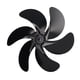 thumbnail image 1 of Hoja de Ventilador de Estufa de Aluminio, Repuesto de Aleacio de Estufas de Leña, Repuesto de Ventilador, Hoja de Repuesto de Ventilador para Hogar Negra, 1 of 7