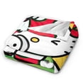 thumbnail image 3 of Hello Kitty Blanket, Super Soft Throw Blanket, Cozy Flannel Blankets For Boys Girls, Warm Blankets For Couch Sofa Bed, 50"X40", 3 of 9