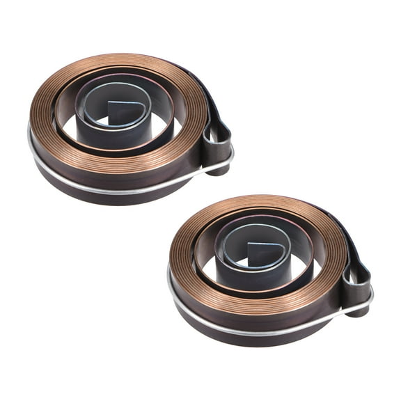 Unique Bargains Drill Press Spring Quill Feed Return Coil Spring Assembly 1540mm, 52x12x0.7mm, 2 Pcs
