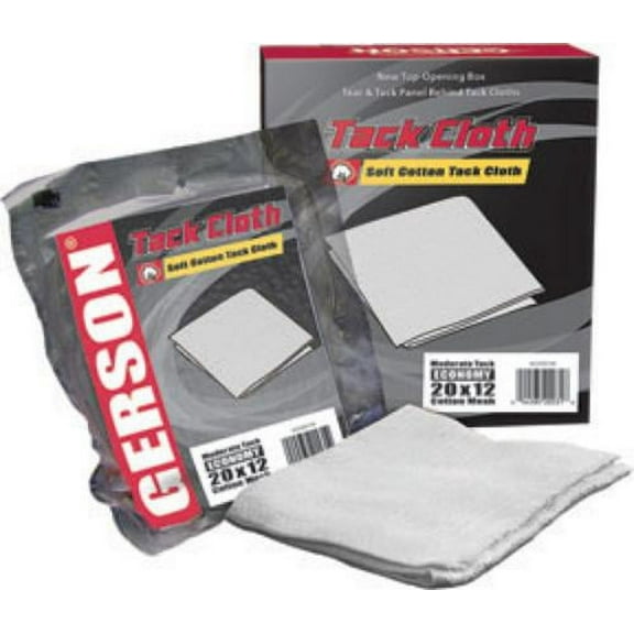Gerson 20001W Tack Cloth- Light Tack, Economy (20 X 12) Mesh, White Co