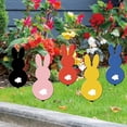 thumbnail image 2 of Conejito de Pascua, letreros para el patio, estacas para el jardín, decoraciones para el césped al aire libre, accesorios para fiestas, 2 of 5