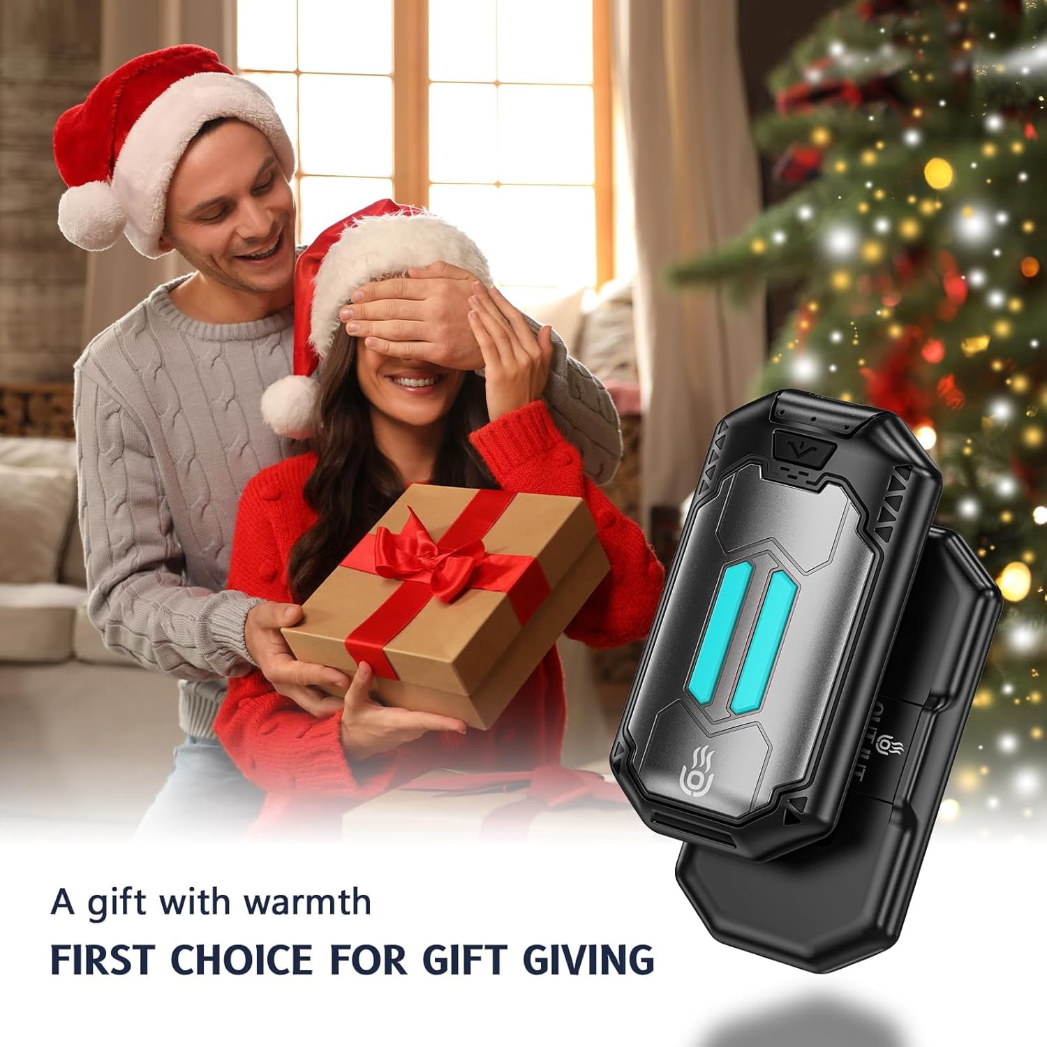 Hand Warmers Rechargeable Electric 2 Pack Portable Pocket Hands Hand Warmers 20 Hrs Long Safe Heat 3 Settings for Women Men Hunting Camping Skiing 2025