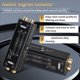 thumbnail image 2 of 2X Aislador de Señal de Audio Profesional Filtro Eliminador de Ruido de Corriente de Audio Interfaz Aislador Pasivo Conectar y Usar, 2 of 5