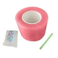 thumbnail image 3 of Cinta de montaje nano Cinta de póster extraíble, cinta adhesiva Cinta de montaje para el hogar, cinta de doble cara para la decoración del baño en el hogar Manualidades de 1mmx4.5cmx1m rosa Macarena Cintas para manualidades, 3 of 8