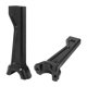 thumbnail image 1 of 2 uds., accesorios para elevadores altos de motocicleta, montaje negro de aleación de aluminio, elevadores de barra de repuesto, montaje apto para Yotijar Torretas altas para motocicleta, 1 of 6