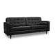 thumbnail image 2 of Sofá de Piel Genuina ConfortoPiel  Noruega Negro, 2 of 4
