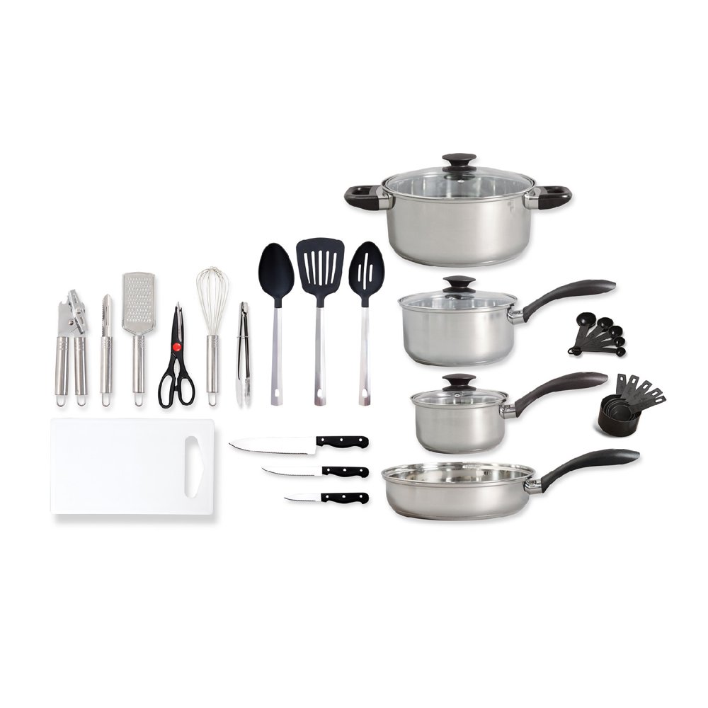 Gibson Total Kitchen 30 Piece Cookware Set