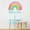thumbnail image 2 of WallPops Think Positive Wall Art Kit, 20-in by 20-in, 2.78 sq. ft., 2 of 3