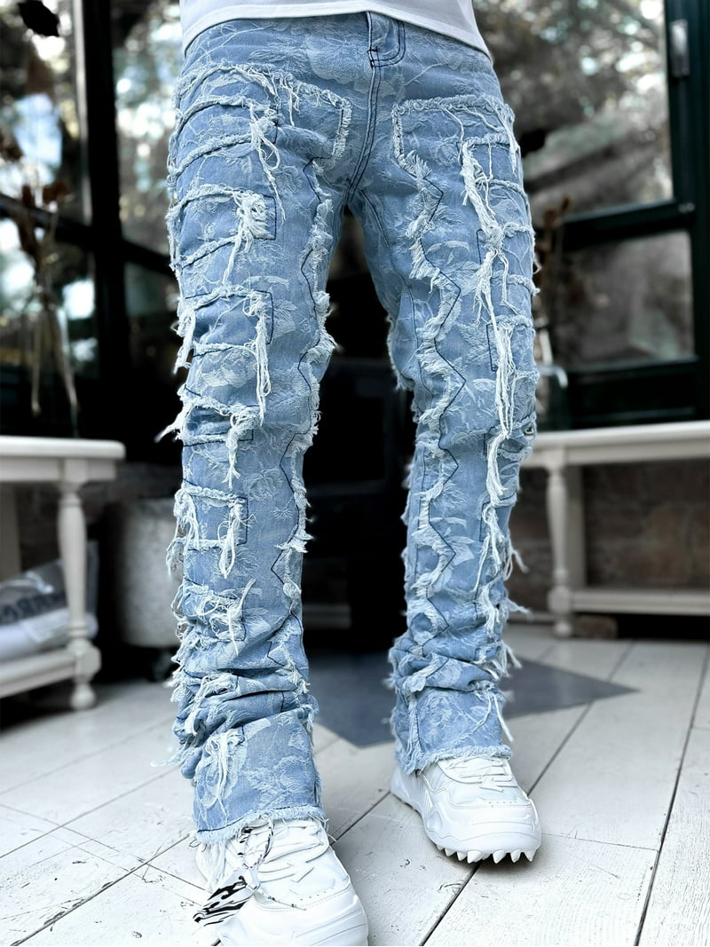 White Skinny Jeans Outfit White Ripped Jeans Guys LANXESS