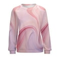 thumbnail image 7 of Colorful Marble Pattern Mom Sweatshirt For Women Long Sleeve Pullover, 7 of 7