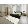 thumbnail image 4 of Ahgly Company Indoor Square Contemporary Gray Solid Area Rugs, 3' Square, 4 of 6