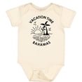 thumbnail image 3 of Inktastic Vacation Time in Bahamas Boys or Girls Baby Bodysuit, 3 of 5