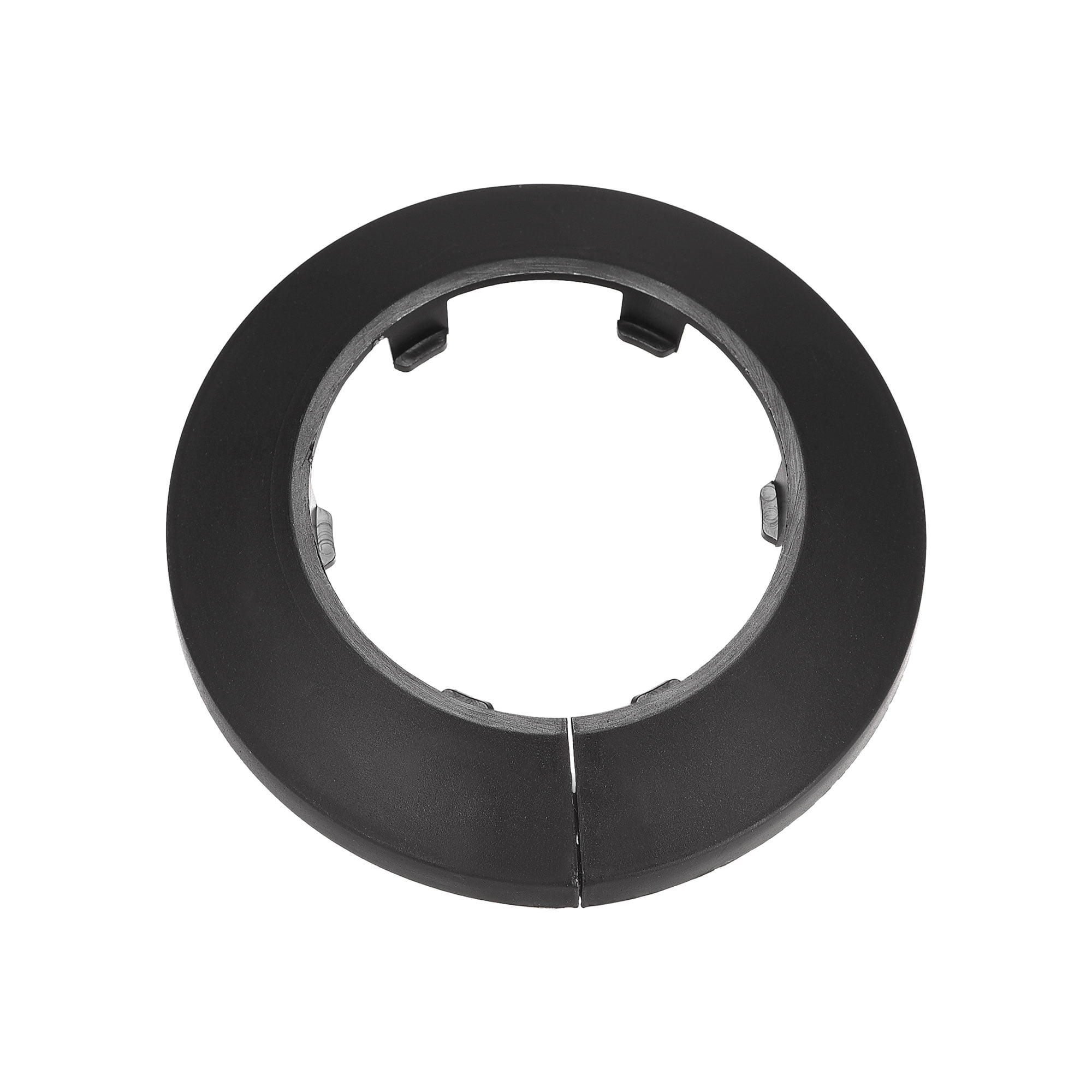 Unique Bargains Plastic Escutcheon Water Pipe Cover for Use in Plumbing Black 50mm