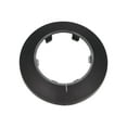 thumbnail image 6 of Uxcell PP Radiator Escutcheon Water Pipe Cover Decoration 10 Pack Black 50mm, 6 of 6
