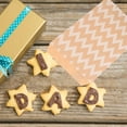 thumbnail image 3 of Shisuyan Kraft Paper Bags Delicate Wave Pattern 50Pcs 7.1X5.1X0.04In, 3 of 9
