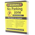 thumbnail image 2 of icolorfuled Yellow No Parking Sticker with Eye-catching Design for Daily Use Clear Reminder Versatile 200 Sheets, 2 of 7