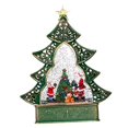 thumbnail image 2 of Lipstore Christmas Tree Music Box Table Centerpiece Christmas Tabletop Decoration Musical Santa Claus, 2 of 8
