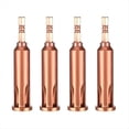 thumbnail image 1 of 4 Piezas de Herramientas para Torcer Cables, Pelacables y Torcedores, Herramienta para Pelar Cables de 3/4/5 Vías para Taladrar, Pelar y Torcer, 1 of 5