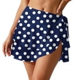 thumbnail image 3 of Swimsuit Coverup for Women Plus Size Summer Wrap Mini Skirt Sarong Chiffon Solid Color Beach Bikini Cover Ups for Swimwear, 3 of 7