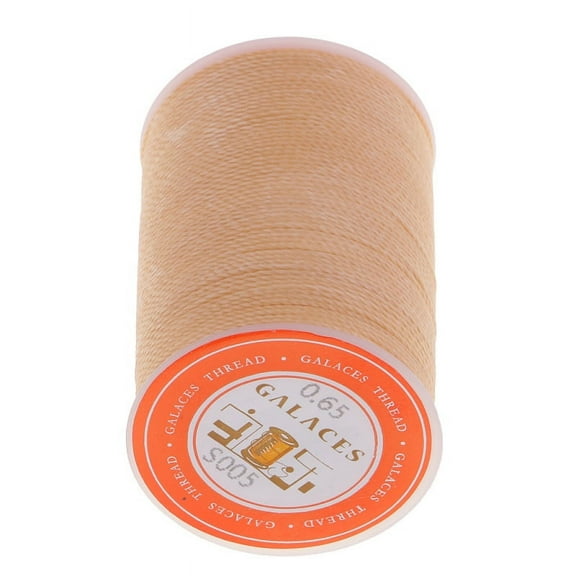 Waxed Polyester Sewing Thread Heavy Duty for Upholstery Outdoor Equipment Sewing - Beige