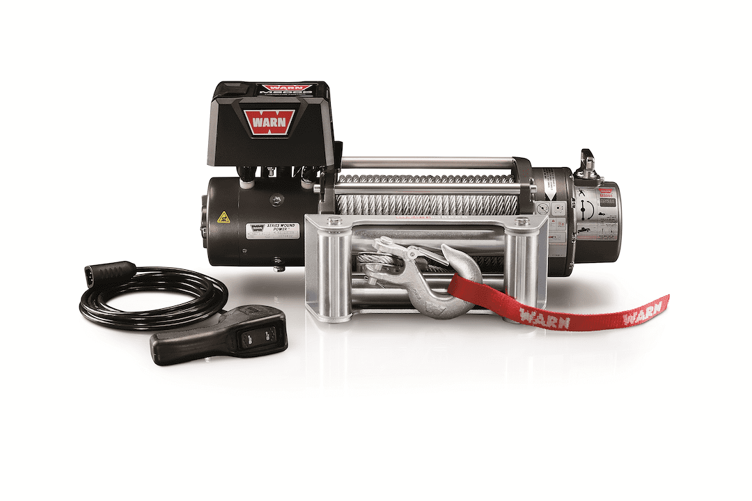 Warn Power Mount XD9000i Series 12V Electric Vehicle Winch with