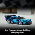 thumbnail image 6 of LEGO Speed Champions Bugatti Vision Gran Turismo Hyper Sports Car Building Toy for Kids & Gamers - Building Set W/Bugatti Driver Minifigure for Boys & Girls, Ages 9+ - Gift Idea for Birthdays - 77253, 6 of 9