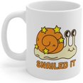 thumbnail image 2 of Snailed It Funny Dad Joke Ceramic Coffee Mug 11oz, 2 of 5