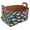 Multicolor 2, variant on Cartoon Dinosaur Clouds Storage Basket Collapsible Storage Bin, PU Foldable Basket Convenient Box Storage Organizer with Handles for Shelves Office Bedroom Closet Nursery Toys Laundry