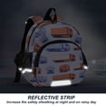 thumbnail image 5 of ALAZA Cartoon Trucks Vehicle-t7 Mini Backpack School Bookbag Age 3-7 Medium, 5 of 7