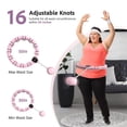 thumbnail image 2 of EASTIN Weighted Hoops Plus Size  Infinity Hoop Smart Fitness Hoop for Weight Loss  27 Detachable Knots Non-Falling Circles with Ball - Max Waist to 63inch, 2 of 8